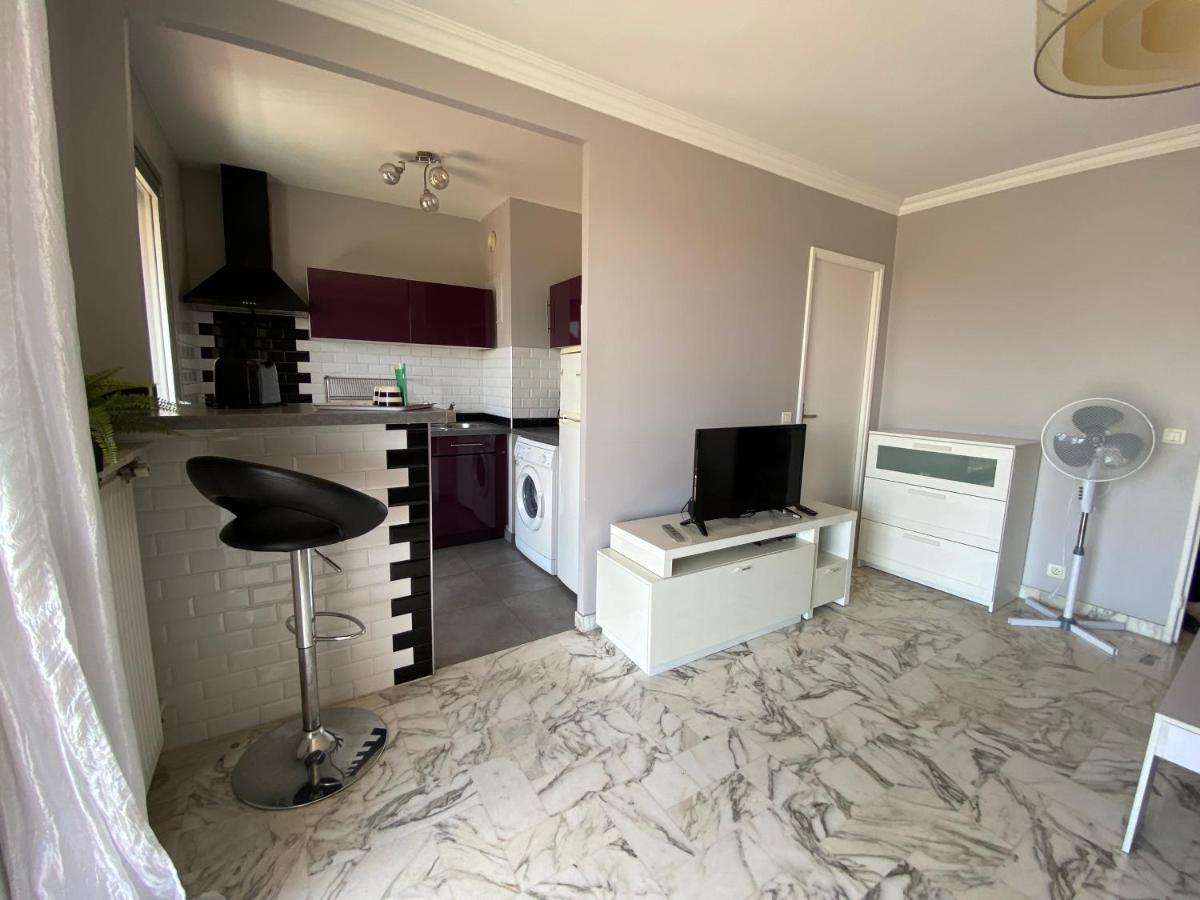 Stylish Modern Beach Studio Niza Exterior foto